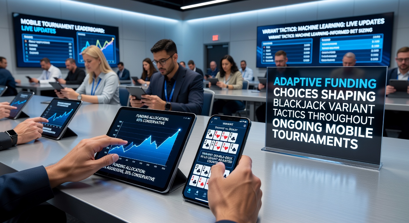 Analyse von Finanzierungsflüssen und Variantenwechseln in mobilen Blackjack-Turnieren