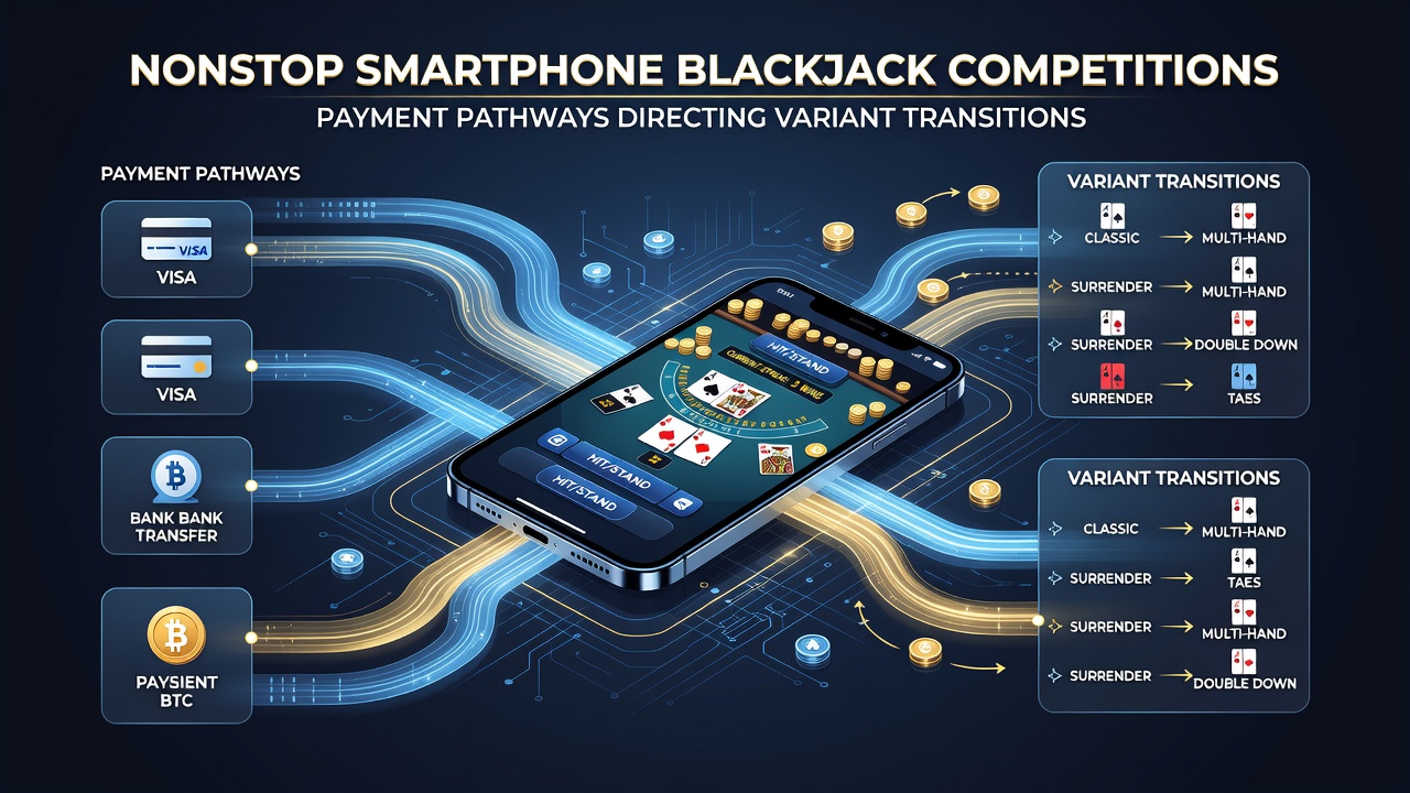 Transaktionspfade bei Variantenwechseln in mobilen Blackjack-Events